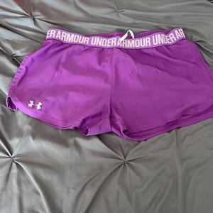 Purple Under Armour Shorts